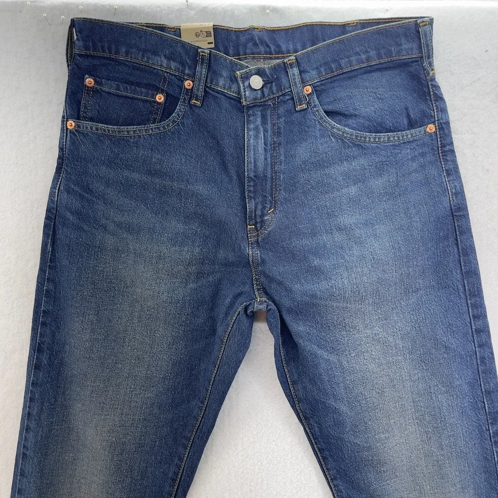 Levis 517 Jeans Mens 34x34 Blue Bootcut Dark Wash Denim Western Rodeo Cowboy